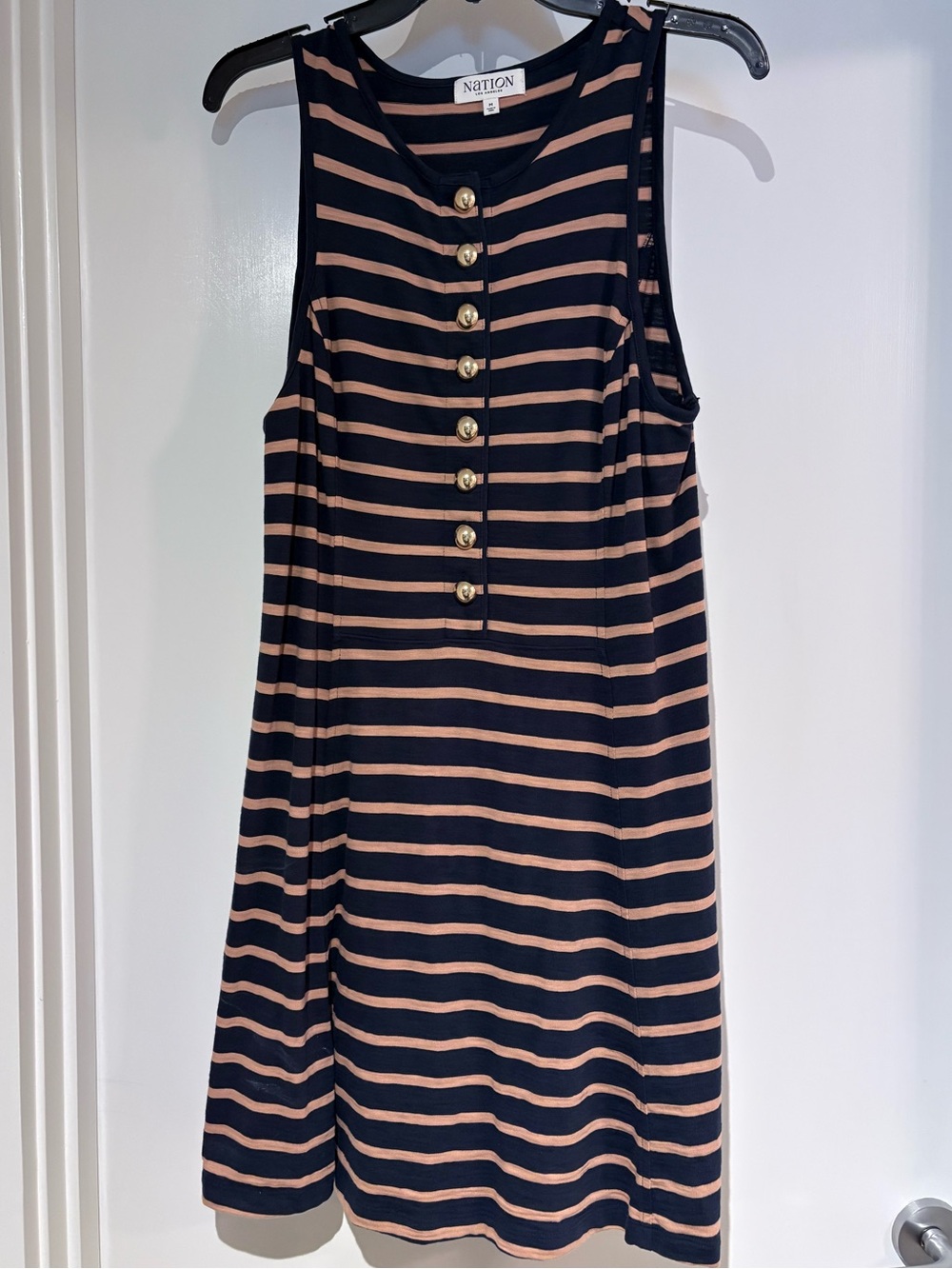 Nation Los Angeles Jayna Sleeveless Mini Dress Sz M